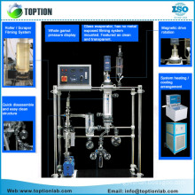 Short Path Molecular Distillation System For Separate Cbd/thc Extraction